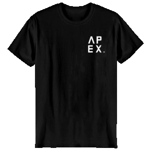 T-Shirt Apex: Black